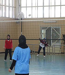 برگزاری اولین دوره مسابقات والیبال دختران در کابل