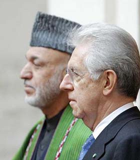 صدراعظم ایتالیا:  افغانستان به گذشته بر نمی‌گردد