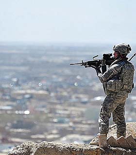 نقش جنگی نیروهای ناتو در افغانستان پایان یافت