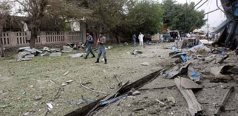 انفجار در نزدیک کنسولگری هند در جلال‌آباد ۹ غیرنظامی را کشت