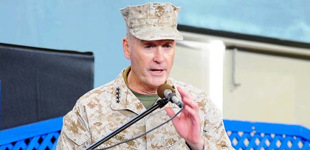 دنفورد:  فيصلۀ خروج سربازان بعد از فصل جنگى تابستان صورت خواهد گرفت