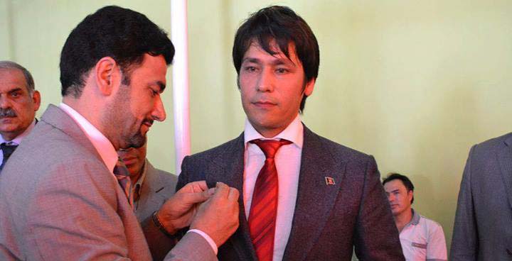 کمیته‌ ملی المپیک افغانستان از حسین صادقی تقدیر کرد