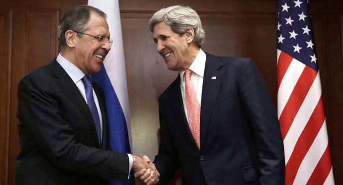 نخستین سفر وزیر خارجه آمریکا به روسیه پس از بحران اوکراین