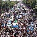تظاهرات هواداران اصلاحات و همگرایی در کابل