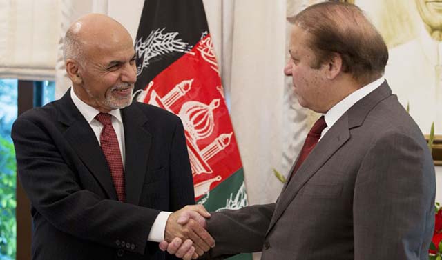 حمایت نوازشریف از ابتکار صلح اشرف غنی با طالبان