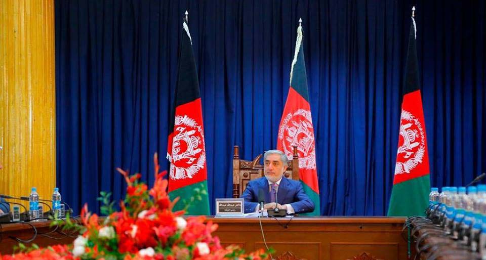 اولین جلسه شورای وزیران افغانستان به  ریاست عبدالله برگزار شد