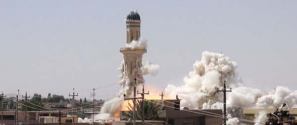 تخریب مکان‌های مقدس شیعیان در عراق به دست  داعش