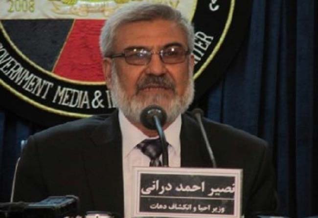 درانی: حدود ده هزار پروژه انکشافی  در افغانستان تطبیق شده است