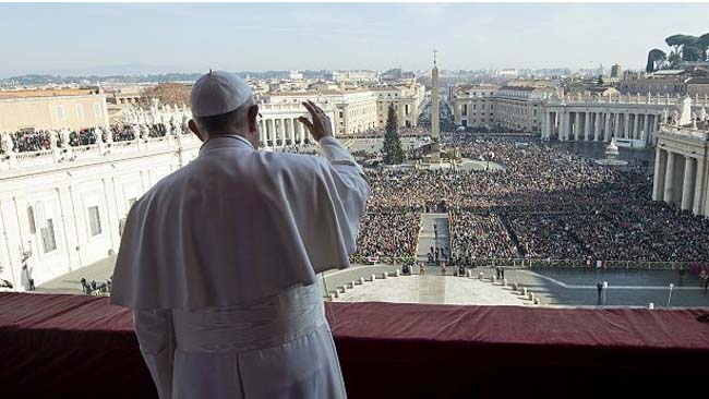 پاپ از پیروانش درخواست مهربانی و همدردی کرد 