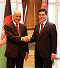 رئیس‌جمهور: مشارکت اقتصادی افغانستان و ترکمنستان برای دو کشور و منطقه مهم است