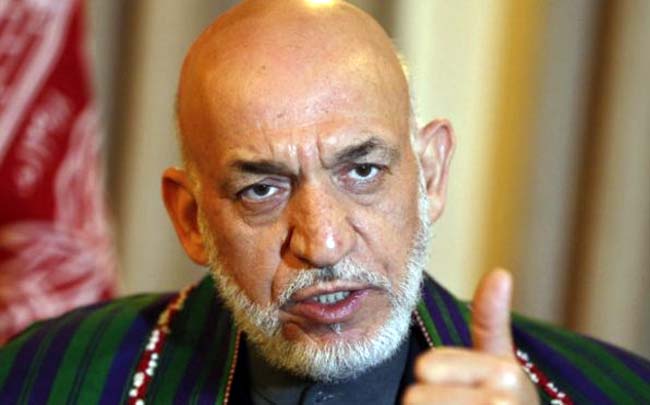 حامد کرزی آمریکا را متهم به نقض حاکمیت ملی کشورش کرد