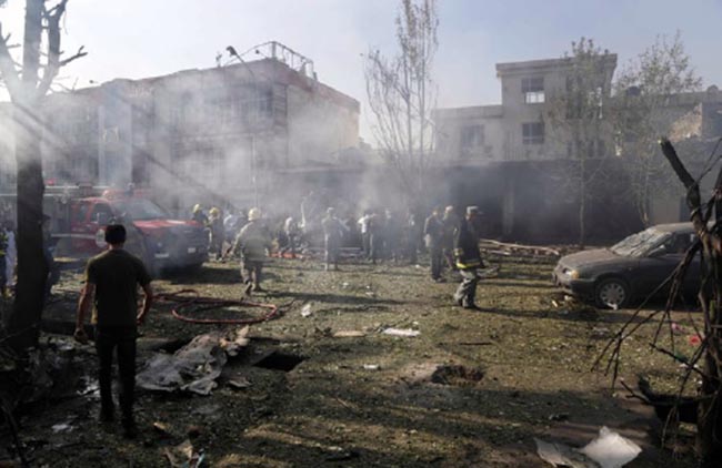 حمله انتحاری دیروز کابل  ۲۴ کشته و ۴2 زخمی برجای گذاشت