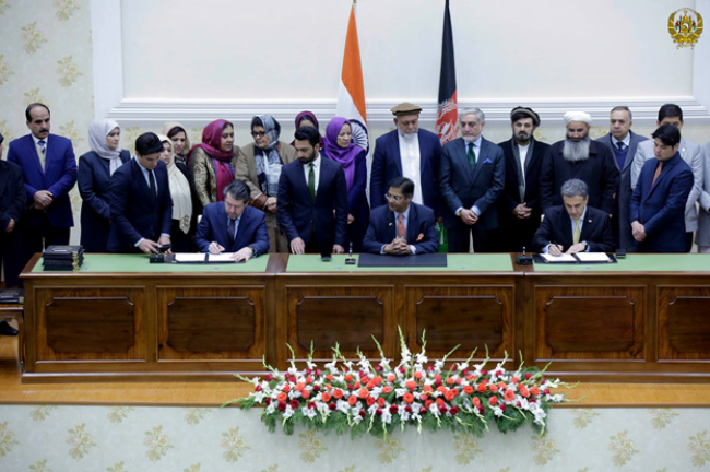 108 پروژه انکشافی به همکاری هند در افغانستان تطبیق می‌شود