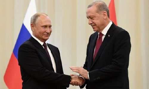 بحـران سوریه؛  اردوغان در روسیه با پوتین دیدار خواهد کرد