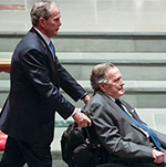 جورج بوش پدر در شفاخانه بستری شد