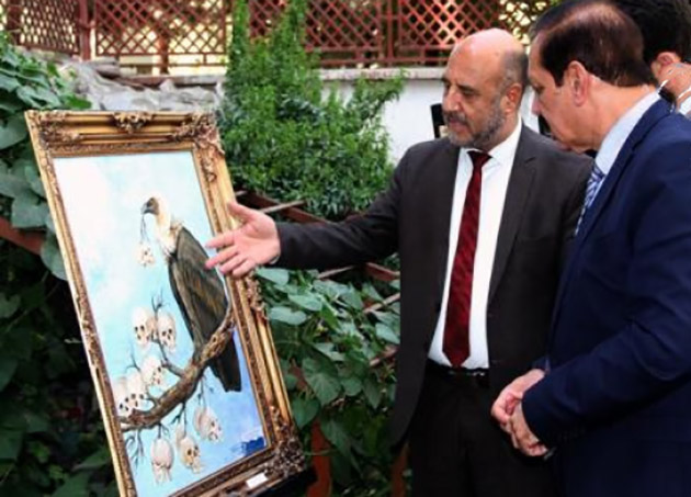 نمایشگاه نقاشی و خطاطی در گالری ملی کابل گشایش یافت
