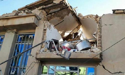 صدها مصدوم در زلزله کرمانشاه ایران
