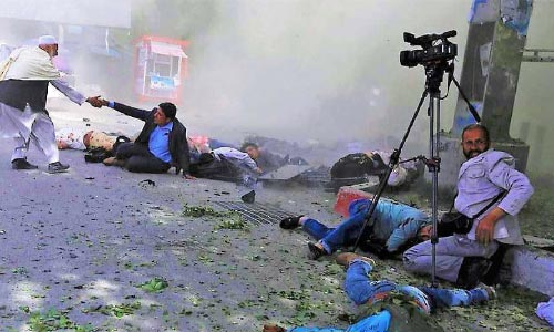 گزارشگران بدون مرز:  افغانستان در سال 2018 مرگبارترین منطقه جهان برای خبرنگاران بوده است 
