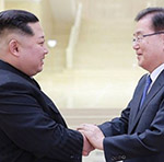نماینده کوریای جنوبی پیام کوریای شمالی را به مقامات آمریکایی تحویل می‌دهد 
