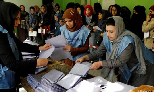  بازشماری آرای انتخابات پارلمانی کابل دوباره آغاز شد
