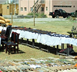 يک محمولۀ بزرگ مهمات گروه داعش درغور کشف گرديد 