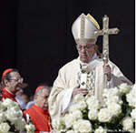 پاپ در مراسم عید پاک خواستار پایان خونریزی‌ها در جهان شد
