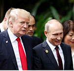 ترامپ: روسیه دلیلی برای دخالت در انتخابات آمریکا ندارد 