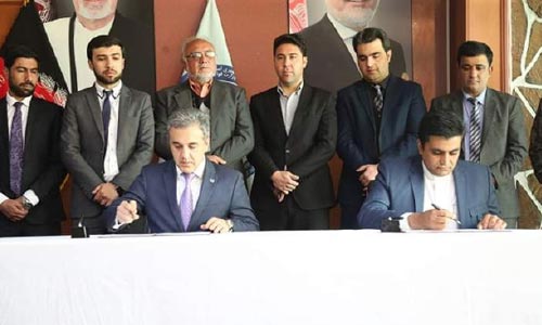 پنج پروژه سرک سازی به ارزش 250 میلیون افغانی به امضا رسید