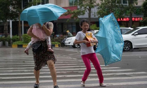 هشدار قرمز در چین در پی نزدیک شدن شدیدترین طوفان سال