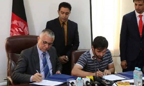وزارت انرژی و آب، قرارداد چند پروژه کانال سازی را امضا کرد 