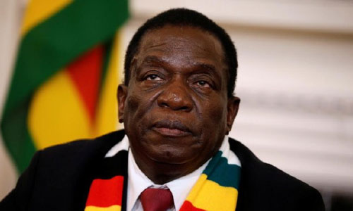 منانگاگوا به عنوان رئیس‌جمهور جدید زیمبابوه  سوگند یاد کرد