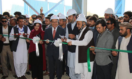 فاز دوم کارخانه ذوب آهـن خان اسـتیل تهداب گذاری شد 