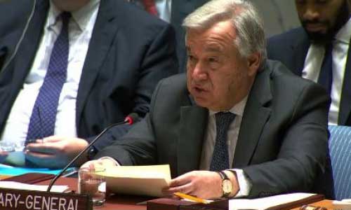 نگرانی دبیرکل سازمان ملل از قربانی‌شدن غیرنظامیان در درگیری‌ها در نقاط مختلف جهان 
