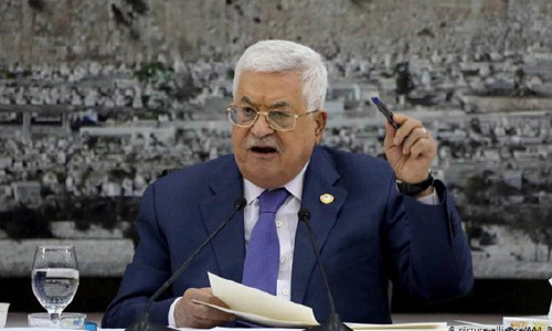 محمود عباس  تمام قراردادهای فلسطینیان با اسرائيل را متوقف می‌کند