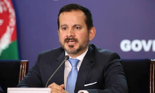 اجمل احمدی به حیث سرپرست وزارت صنعت و تجارت معرفی شد 