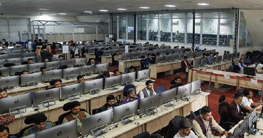 کمیسیون مستقل انتخابات:  روند بازشماری آرا در 15 ولایت تکمیل شده است