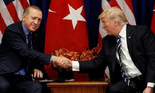 اردوغان به ترامپ:  آماده‌ایم کنترل منبج را به دست بگیریم