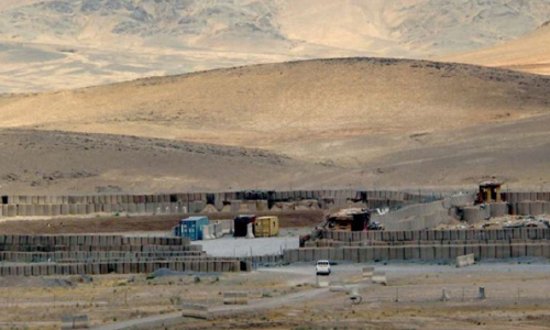 حمله طالبان بر یک پایگاه نظامی در غزنی