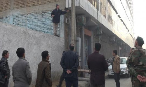 بلخ کې د برېښنا پر پوروړو د برېښنا پرې کولو کمپاین پیل شو