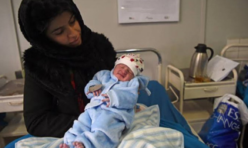 3500 تن در اولین روز سال جدید میلادی به جمعیت کشور اضافه شد