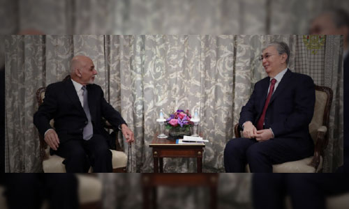 رؤسای جمهور افغانستان وقزاقستان بر گسترش همکاری میان دو کشور تأکید کردند