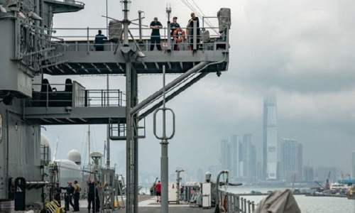 چین اجازه ورود کشتی‌های نظامی آمریکا به هانگ‌کانگ را تعلیق کرد