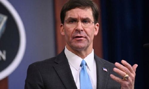  وزیر دفاع آمریکا: نیروهای حاضر در سوریه به عراق منتقل خواهند شد