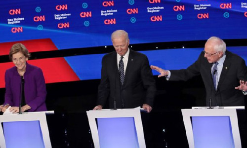 انتقاد دموکرات‌ها از سیاست ترامپ مقابل ایران در تازه‌ترین مناظره