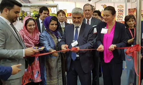  محصولات زراعتی افغانستان در امارات به نمایش گذاشته شد