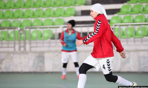 تیم فوتسال ۱۹ سال بانوان افغانستان  از ایران شکست خورد