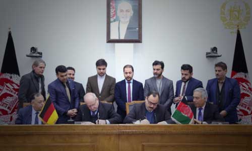 ماستر پلان فاضلاب شهر کابل با شرکت آلمانی قرارداد شد