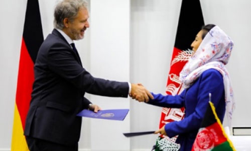 آلمان 5.1 میلیارد افغانی برای رشد حکومتداری خوب کمک می‌کند 