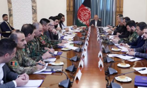 تشکیل جلسه در ارگ برای تامین امنیت  روزهای محرم 