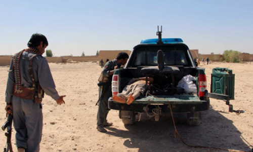 هشت مخالف مسلح در هلمند و لوگر کشته شده‌اند